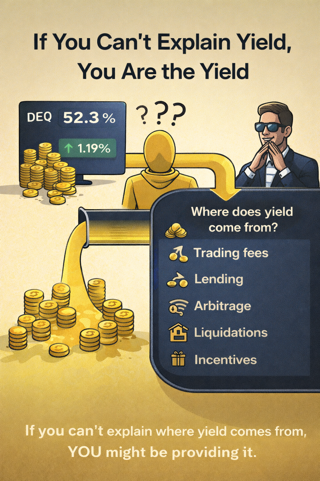 If You Can’t Explain Yield, You Are the Yield