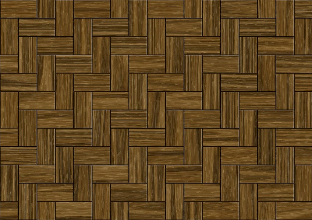 wooden parquet flooring