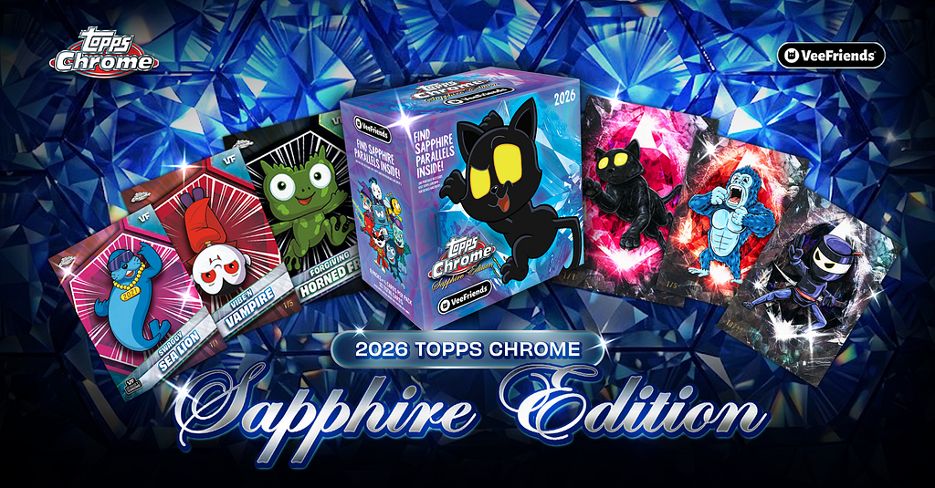 2026 Topps Chrome VeeFriends Sapphire Edition Drops On July 8th | Presale Details & How to Buy