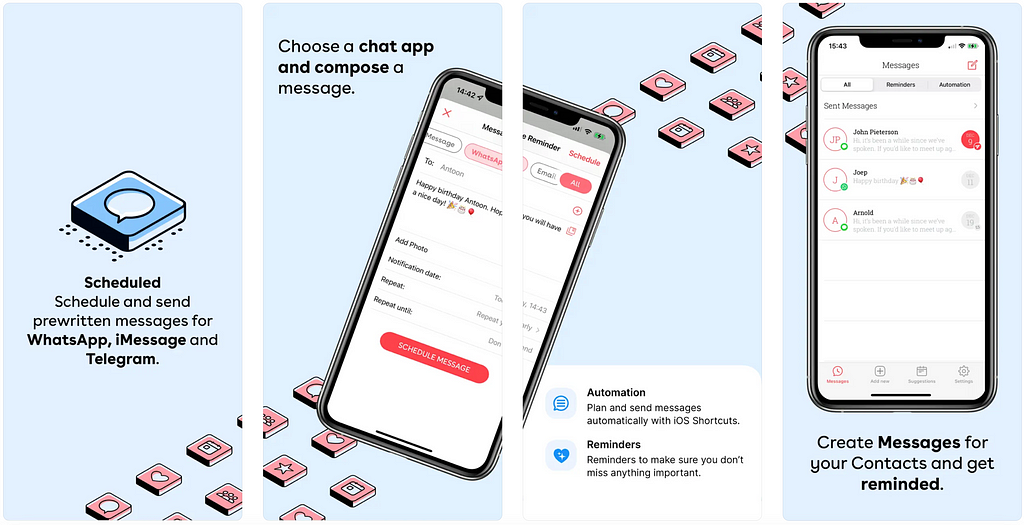 Scheduled for iOS Shortcuts & SMS