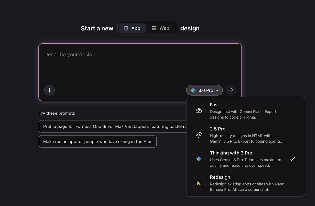 1*Tpv7FsIbvCPLE69gbwGciA Google Stitch for UI Design