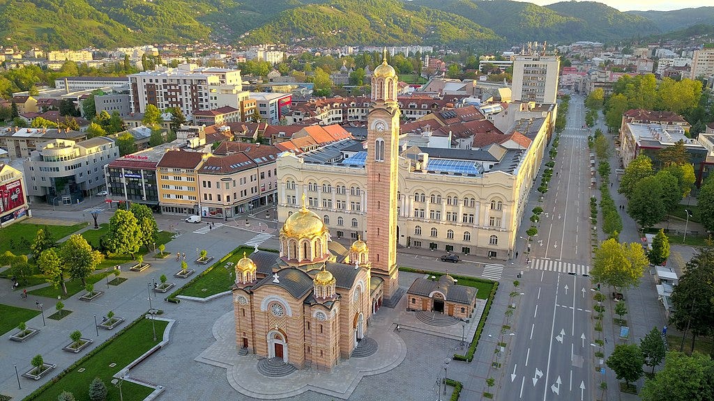 Beautiful Banja Luka, Bosnia and Herzegovina