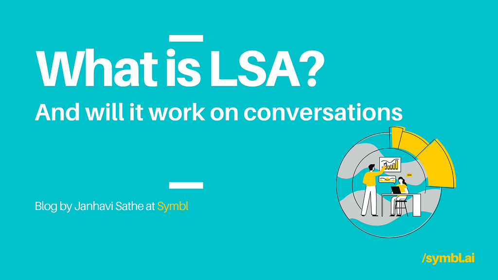 Does Latent Semantic Analysis (LSA) work for conversations