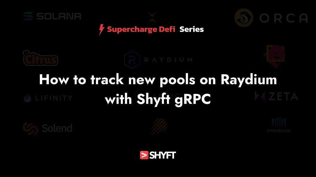 How to track new Raydium Pools