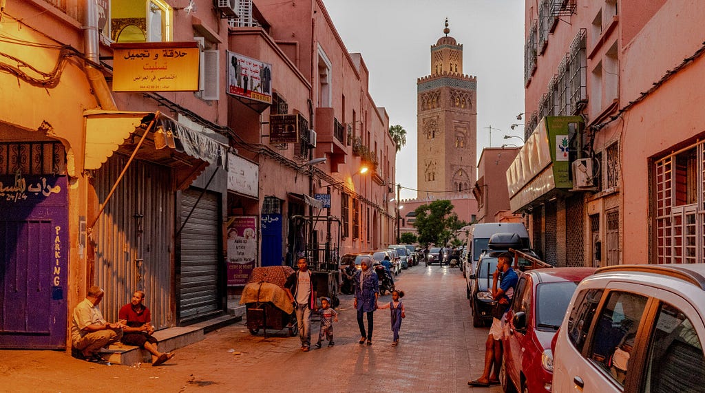 Medina in Marrakech, Morocco