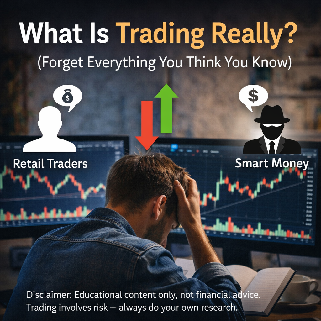 Day 2 — What Is Trading Really? (Forget Everything You Think You Know)
