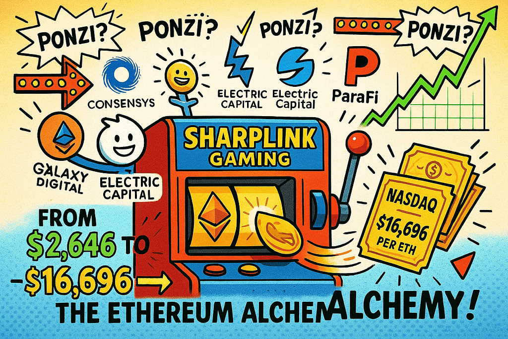 How Ethereum Quietly Hit ,696 — The Hidden Strategy Behind the Sharplink Play