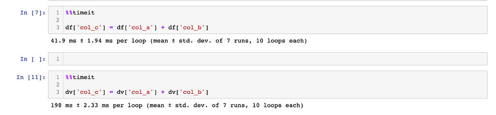 Creating new columns in a dataframe