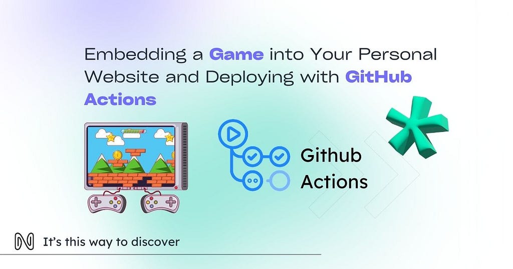 Embedding a Game into Your Personal Website and Deploying with GitHub Actions