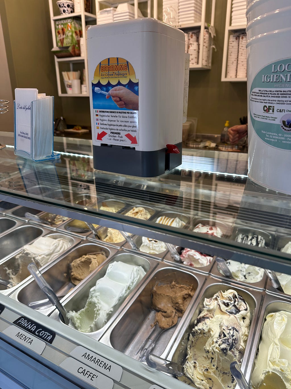 Arte del Gelato in Orta San Giulio