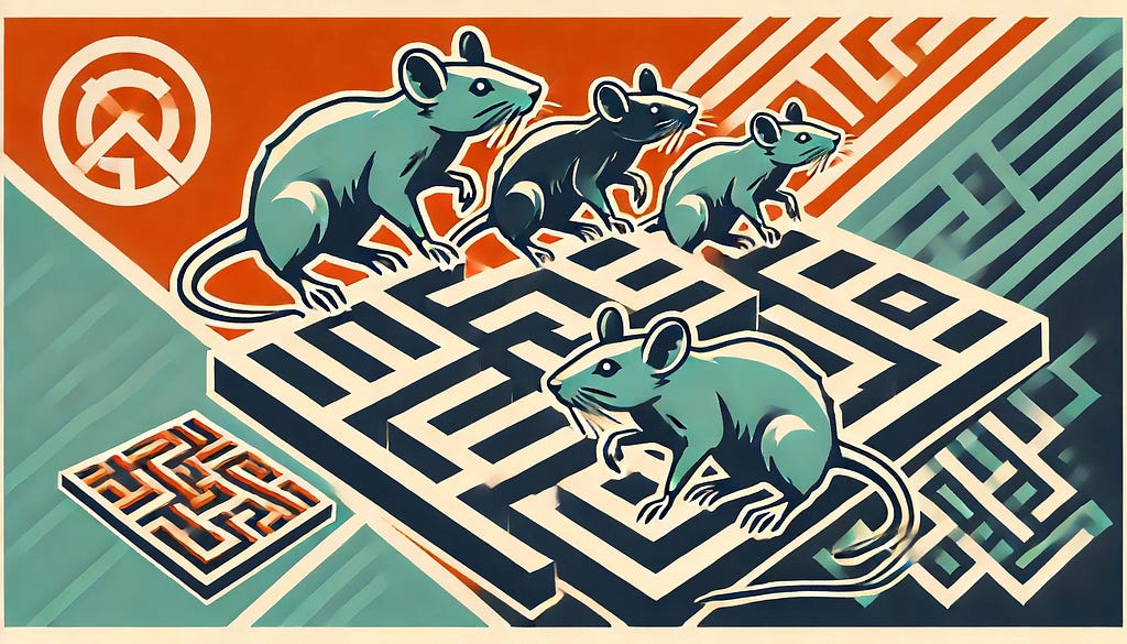 rats in a maze