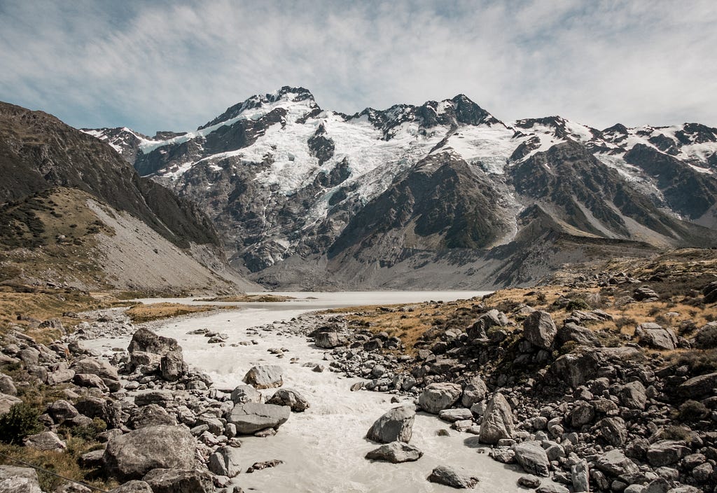 Beautiful hiking trails in New Zealand