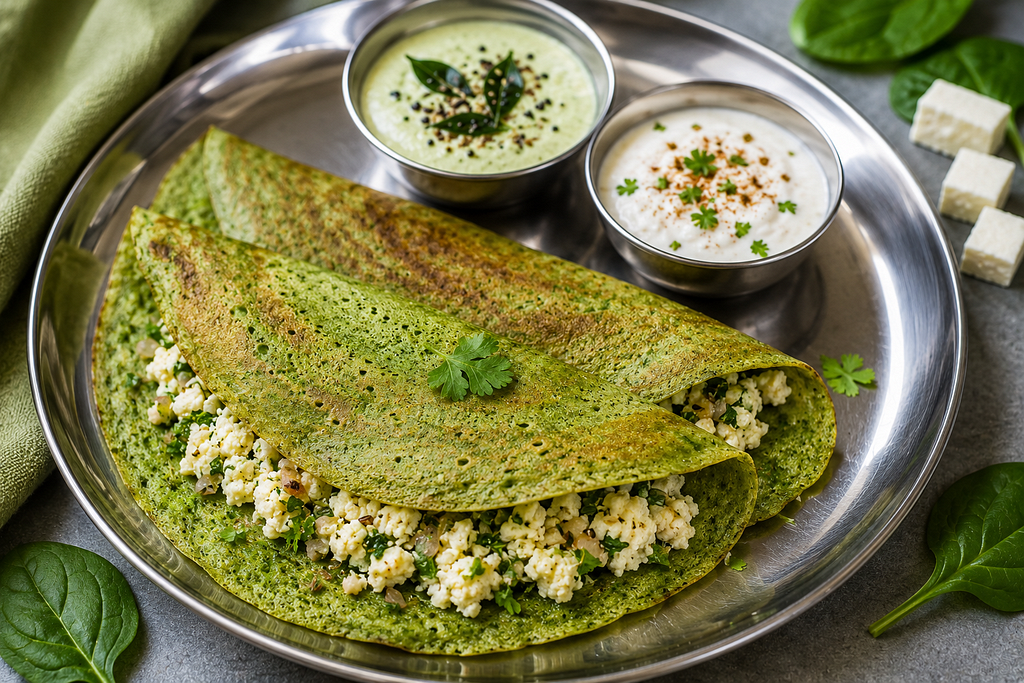 The Palak Paneer Dosa: How I Finally Got My 7-Year-Old to Eat Spinach