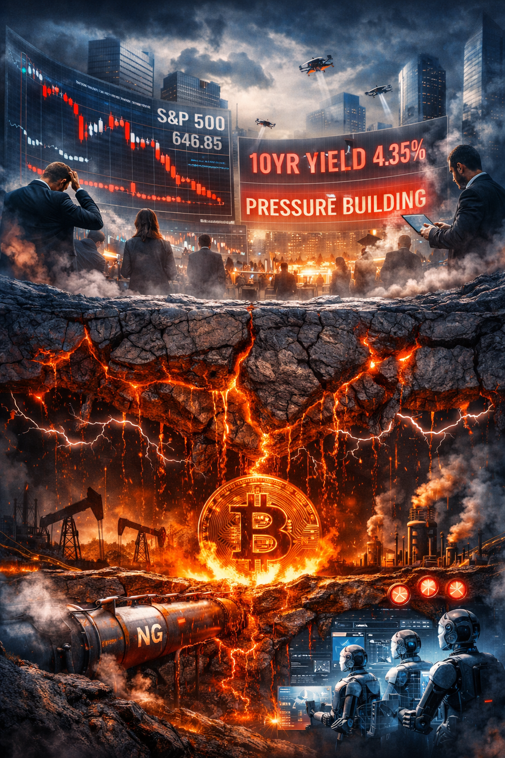 Pressure Builds Beneath the Surface of a Fragile Market | March 24, 2026