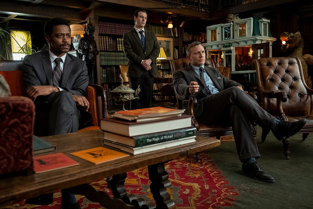 Three detectives here the family’s individual testimonies in the ornate library.