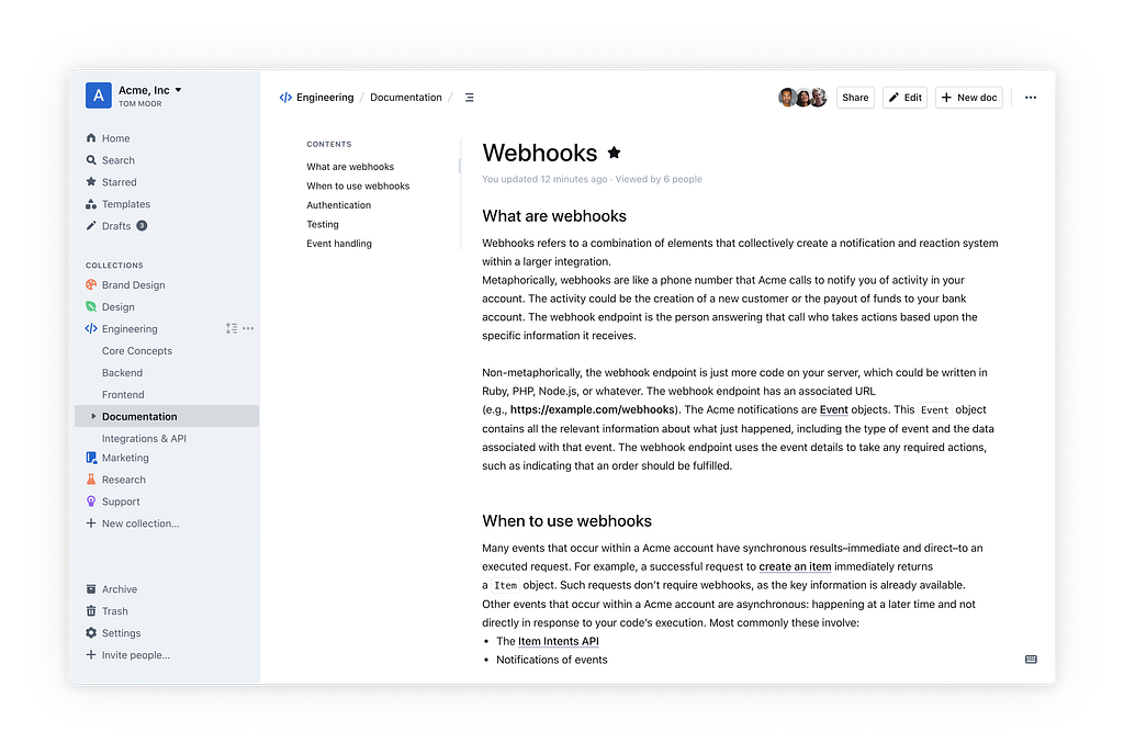 built specifically for team documentation | Kuldeepsinh Jadeja