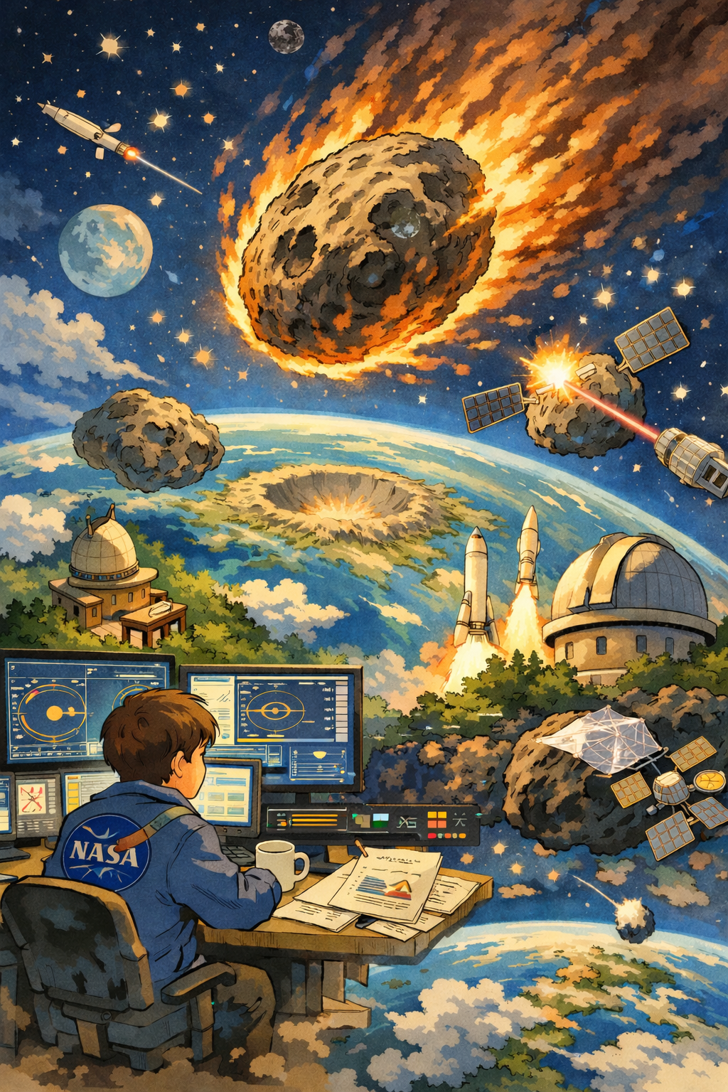 What I learned from NASA’s asteroid data