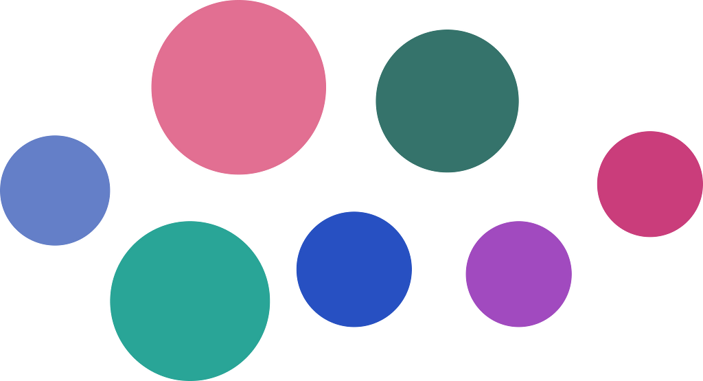 These seven sets of colours were derived after conducting initial research for inclusivity. Also, they were a part of our SubZero design System 1.0.