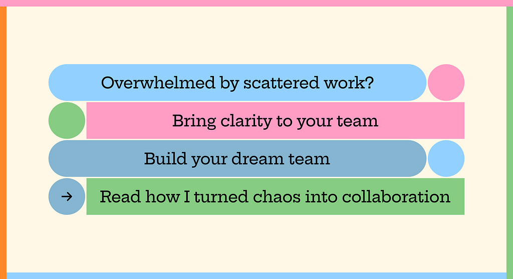How I learned to lead as a designer without a title