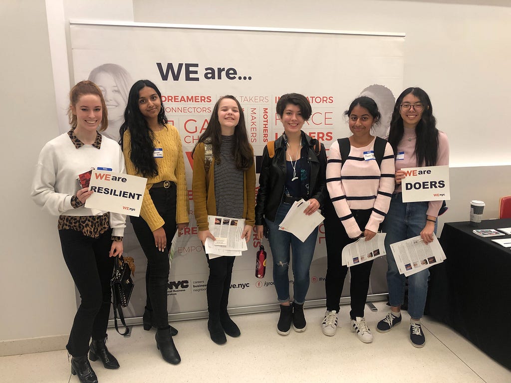 Group photo at the WE NYC event last year in November