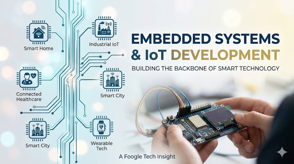 Embedded Systems and IoT Development: Building the Backbone of Smart Technology