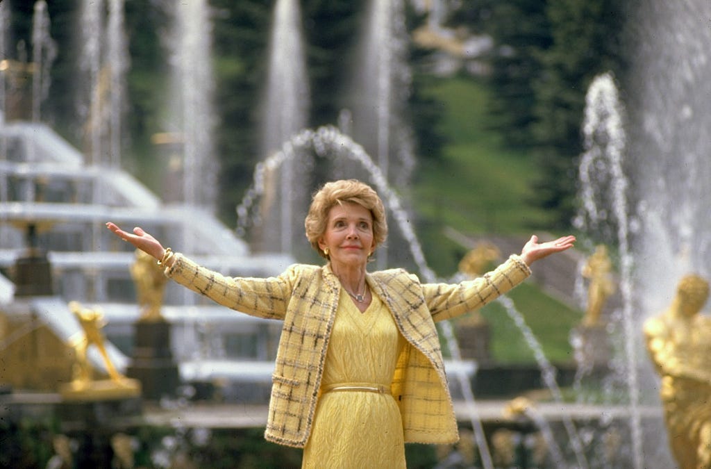 How to use the presidency to get $1 million in free designer clothes, a lesson from Nancy Reagan