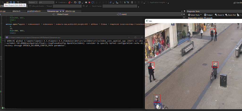 Opencv video streaming