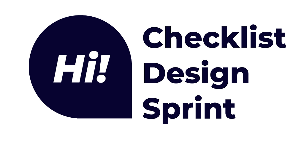 checklist para un Design Sprint