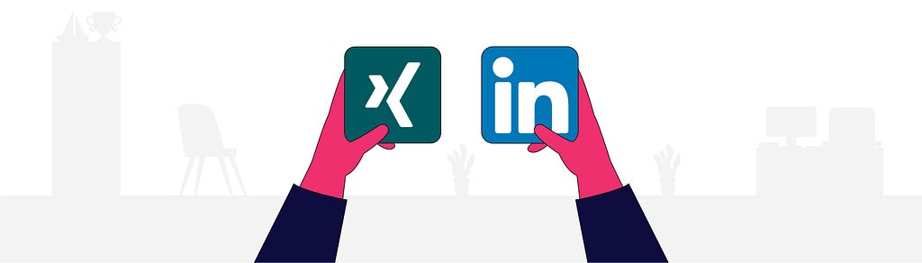 Linkedin VS Xing | MagicHire.co