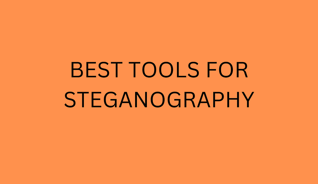 There are few best tools available for steganography and can be used for CTF competition.
