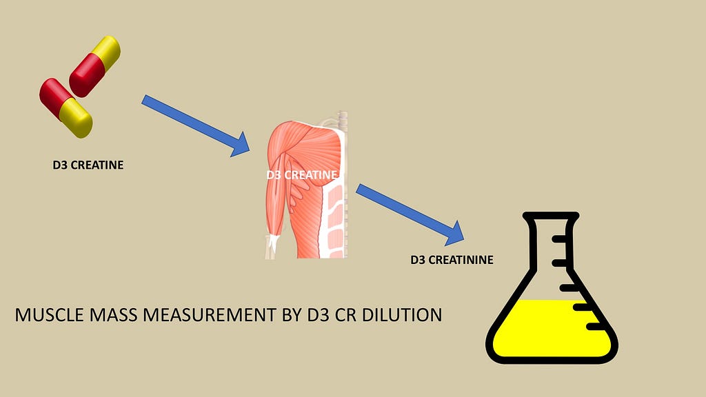 d3 creatine dilution