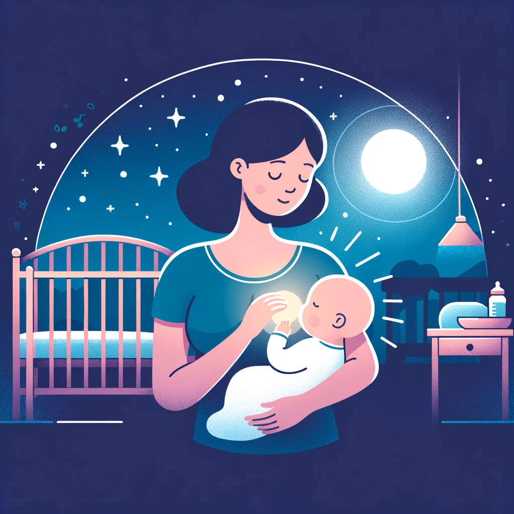 Mother-infant bond highlighted during nighttime feedings in co-sleeping setup