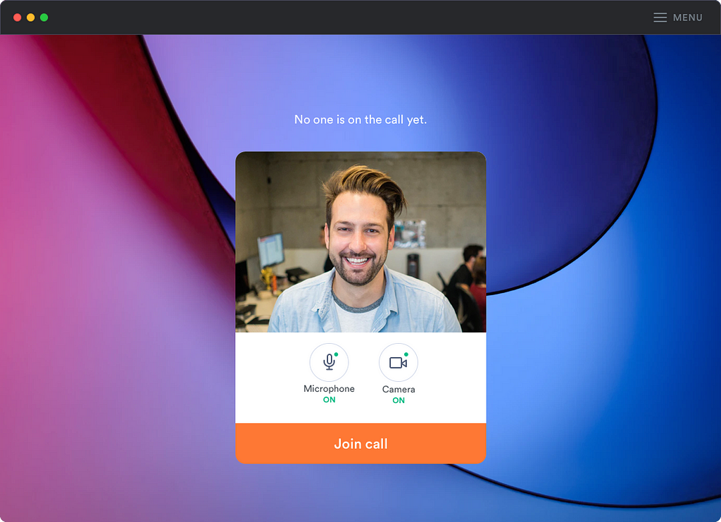 A redesigned screen that shows a simpler way to join a Zoom call.