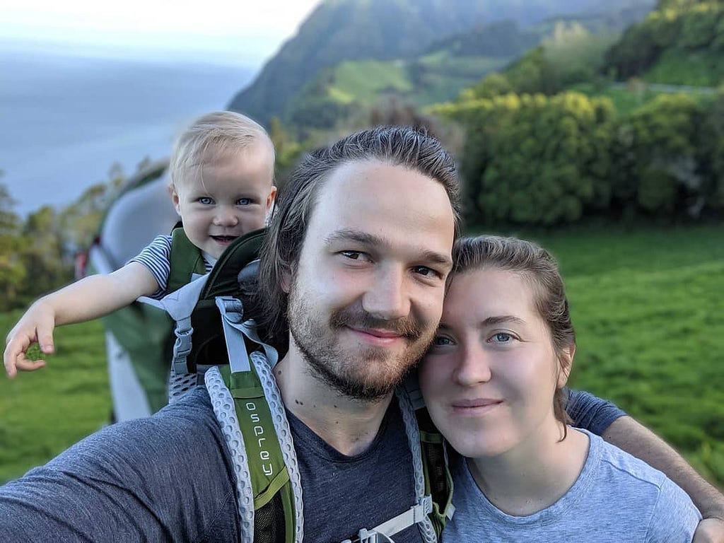 A family photo from the Nordeste region of the São Miguel Island, Azores.
