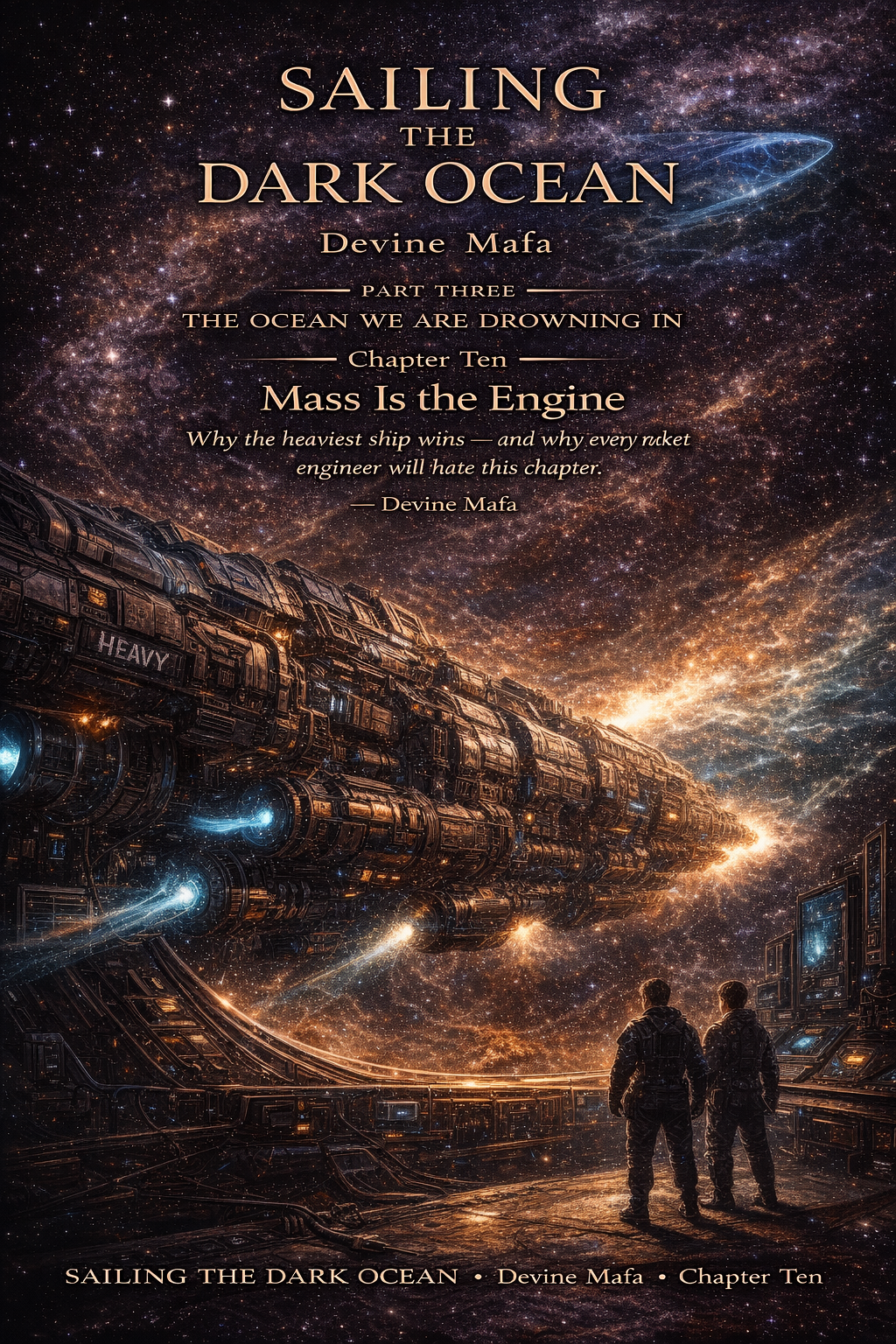 SAILING THE DARK OCEAN OF SPACEDevine Mafa
