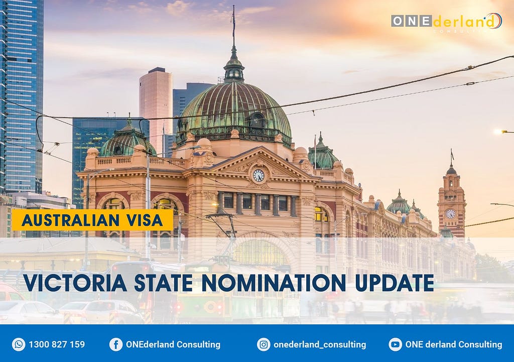 Victoria State Nomination Update