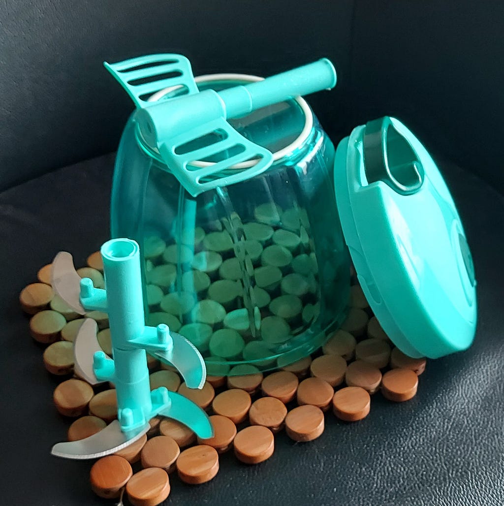 A vegetable chopper