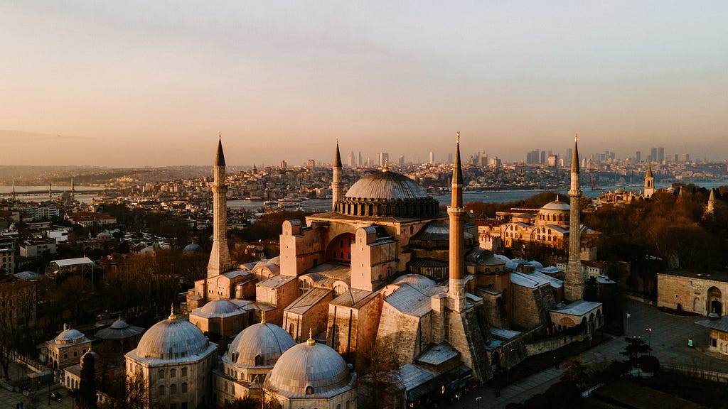 Hagia Sophia View from Top