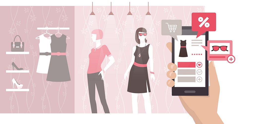 Product information management for a fashion store