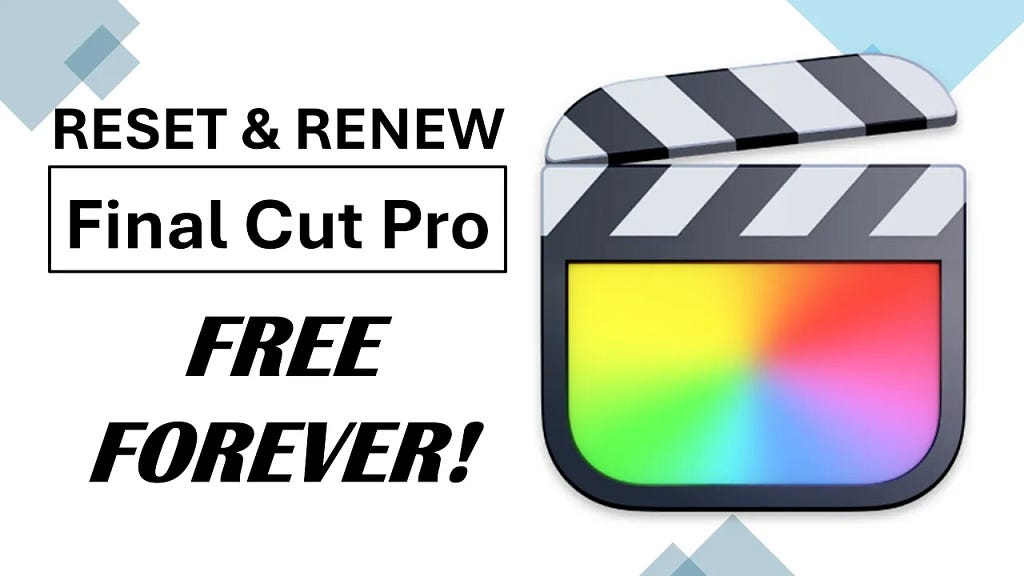 Reset and Renew Your Final Cut Pro Trial