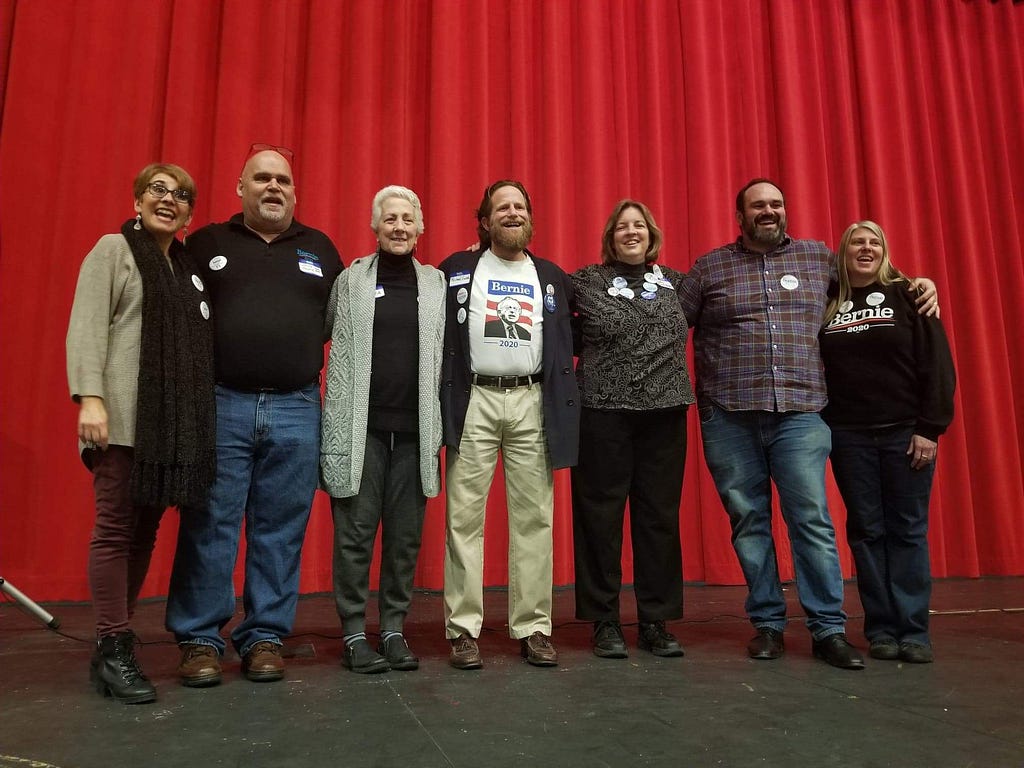 Bernie delegates from Ohio’s 15th Congressional District