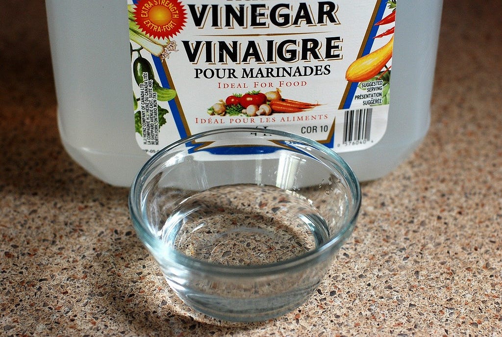 Vinegar is hugely under rated — use it to your advantage for cheap cleaning.