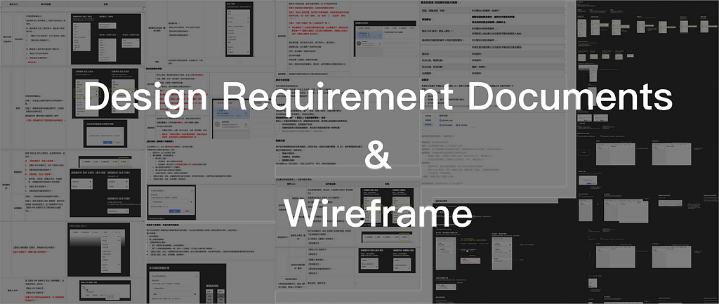 I independently completed interactive documents and wireframe