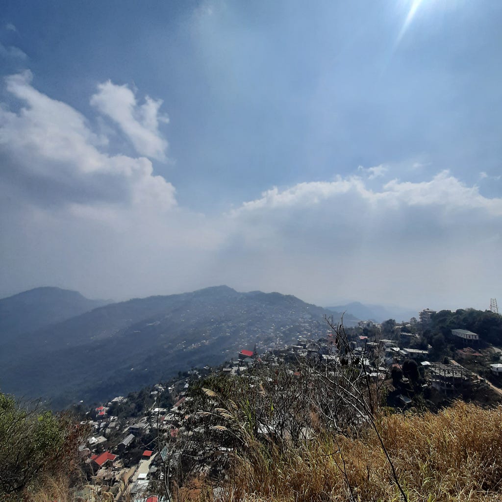 View from Durtlang hills