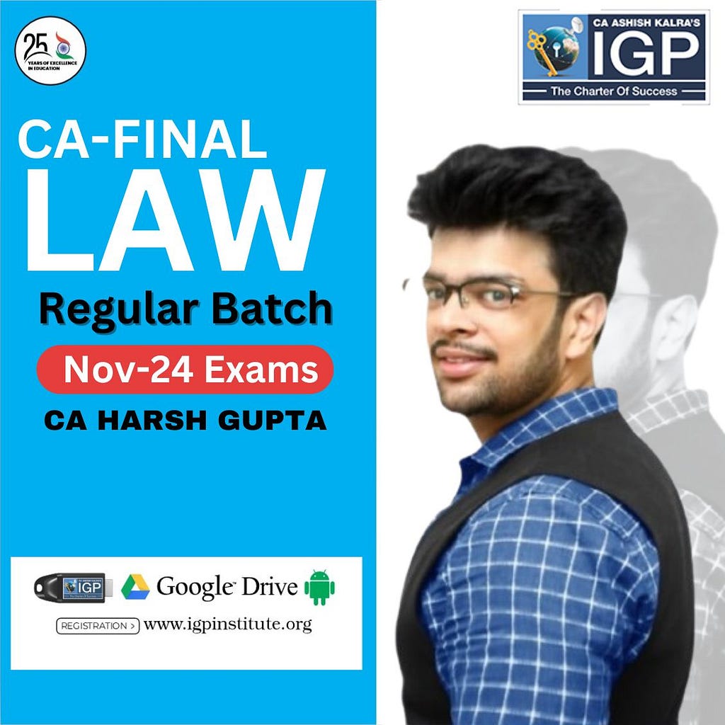 CA Harsh Gupta For Law