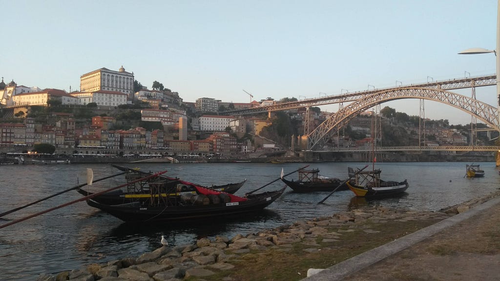 porto douro river luiz I pont bridge 6 bridges vila nova de gaia portugal north cradle