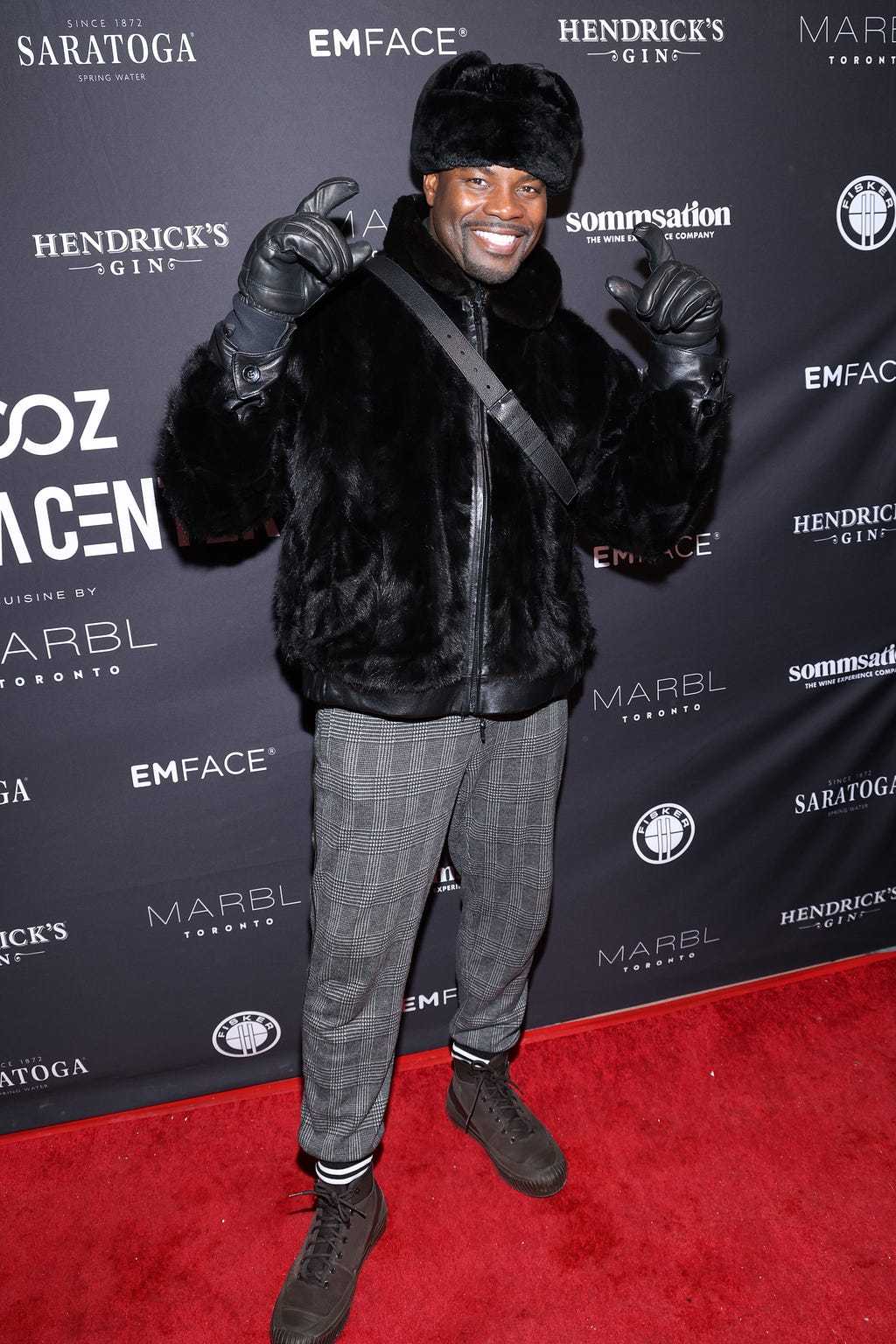 Amin Joseph at the Confluential Films party at Zooz Cinema Center, sponsored by Sommsation. Photo by Mark Von Holden.