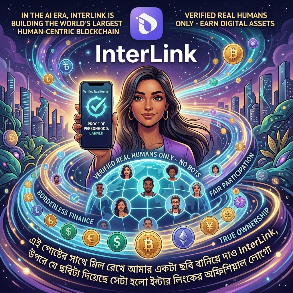 In the AI era, InterLink is building the world's largest human-centric blockchain network.