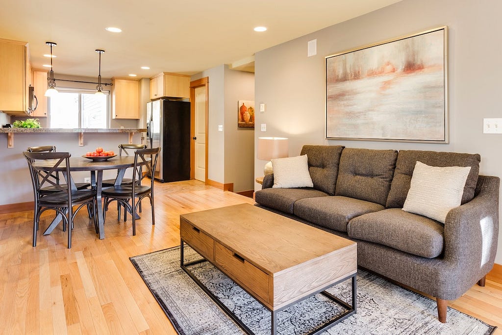 Image of a living room in an apartment