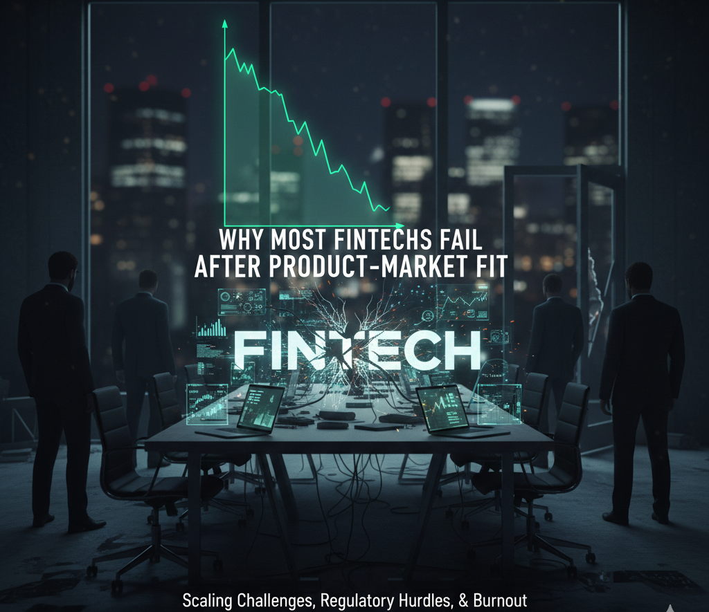 Why Most Fintechs Fail After Product–Market Fit
